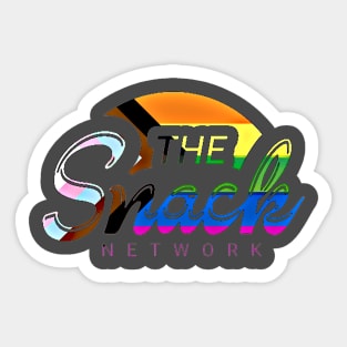 Snack Network Pride Sticker